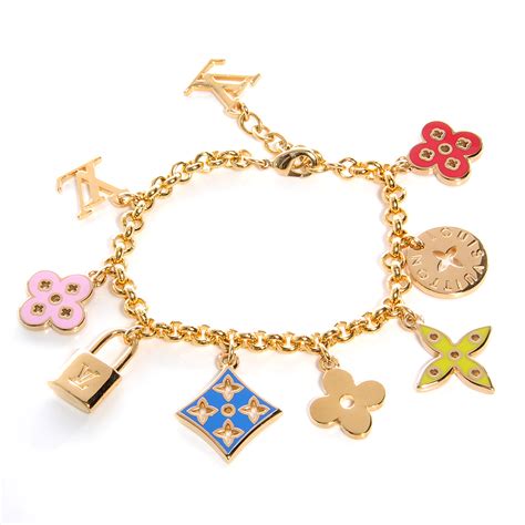 louis vuitton cord bracelet|Louis Vuitton charm bracelet.